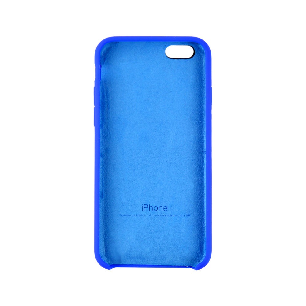 Силиконовый чехол для iPhone 6 (4.7)/6S (4.7), цвет индиго, оригинал фото 1