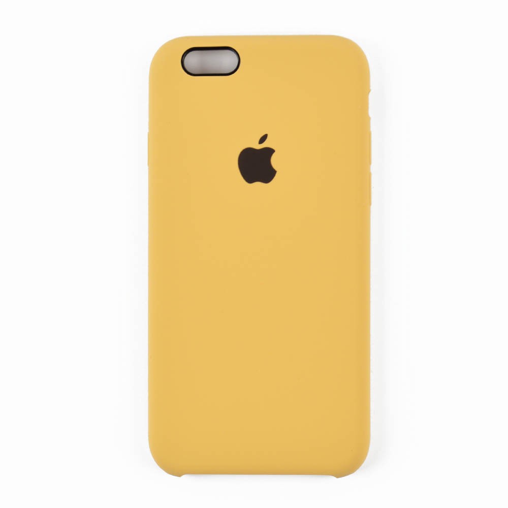 Силиконовый чехол для iPhone 6 (4.7)/6S (4.7), цвет light brown, оригинал фото 1