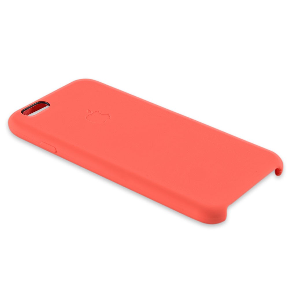 Силиконовый чехол для iPhone 6 (4.7), 6S (4.7), коралловый, оригинал фото 1
