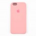 Силиконовый чехол для iPhone 6 (4.7), 6S (4.7), цвет розовый, оригинал миниатюра 1
