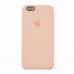 Силиконовый чехол для iPhone 6 (4.7), 6S (4.7), цвет pink sand, оригинал миниатюра 1
