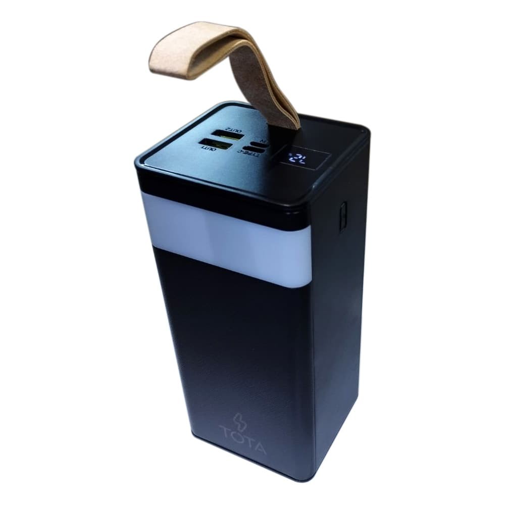Павербанк TOTA, PD 22.5 W, 50000 mAh, цвет черный фото 2