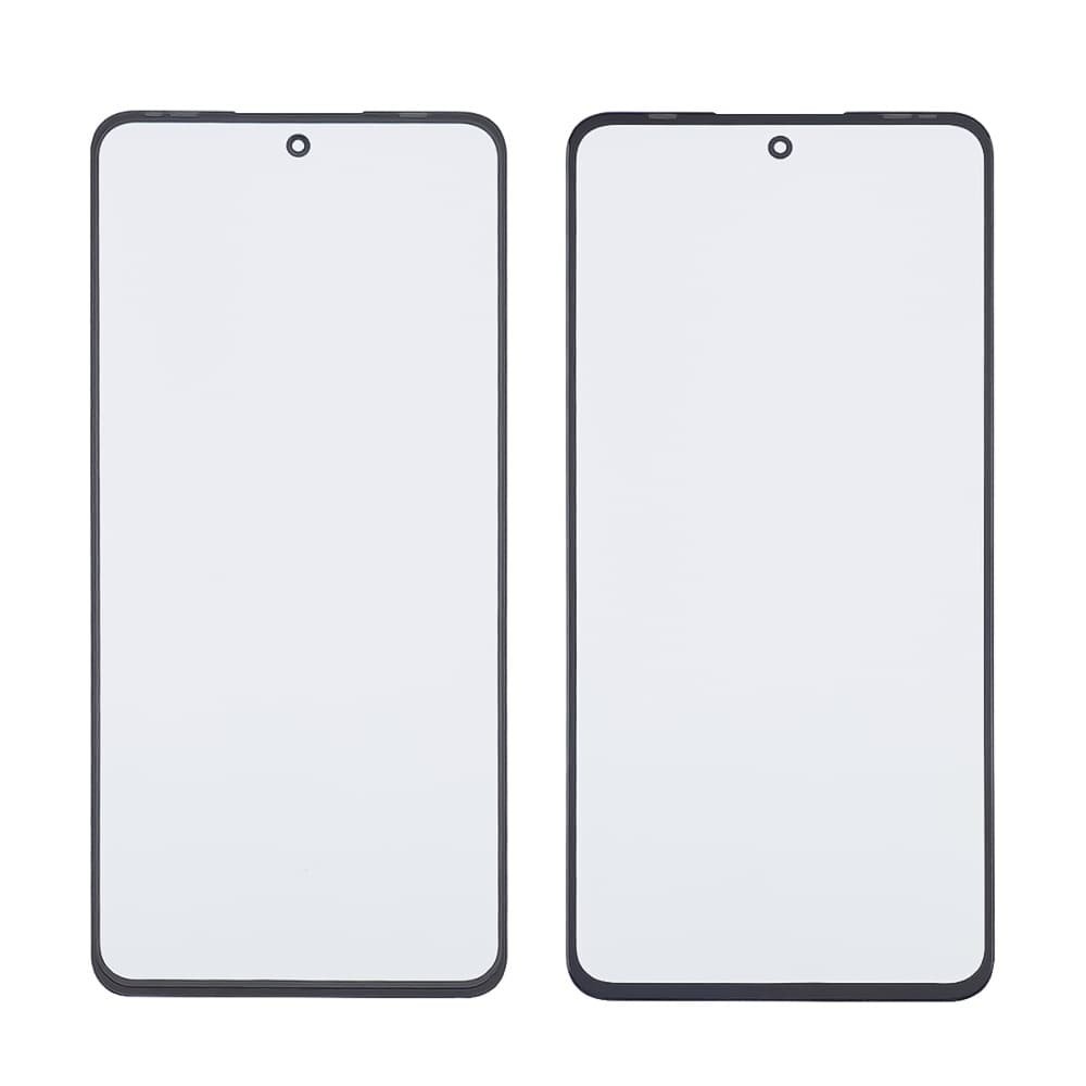 Стекло корпуса для Xiaomi 12 Lite + OCA, цвет черный фото 1