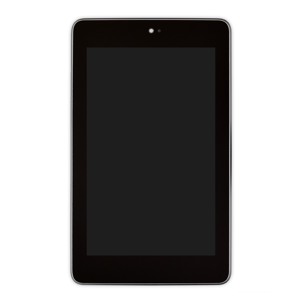 Дисплей Asus Google Nexus 7 (ME370) з тачскрином та рамкою в зборі, чорний, уцінка фото 1