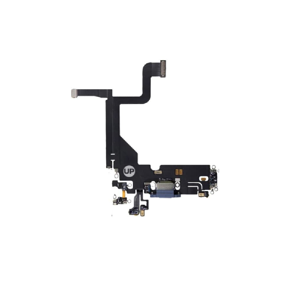 Шлейф з роз'ємом зарядки для iPhone 13 Pro, колір синій фото 1