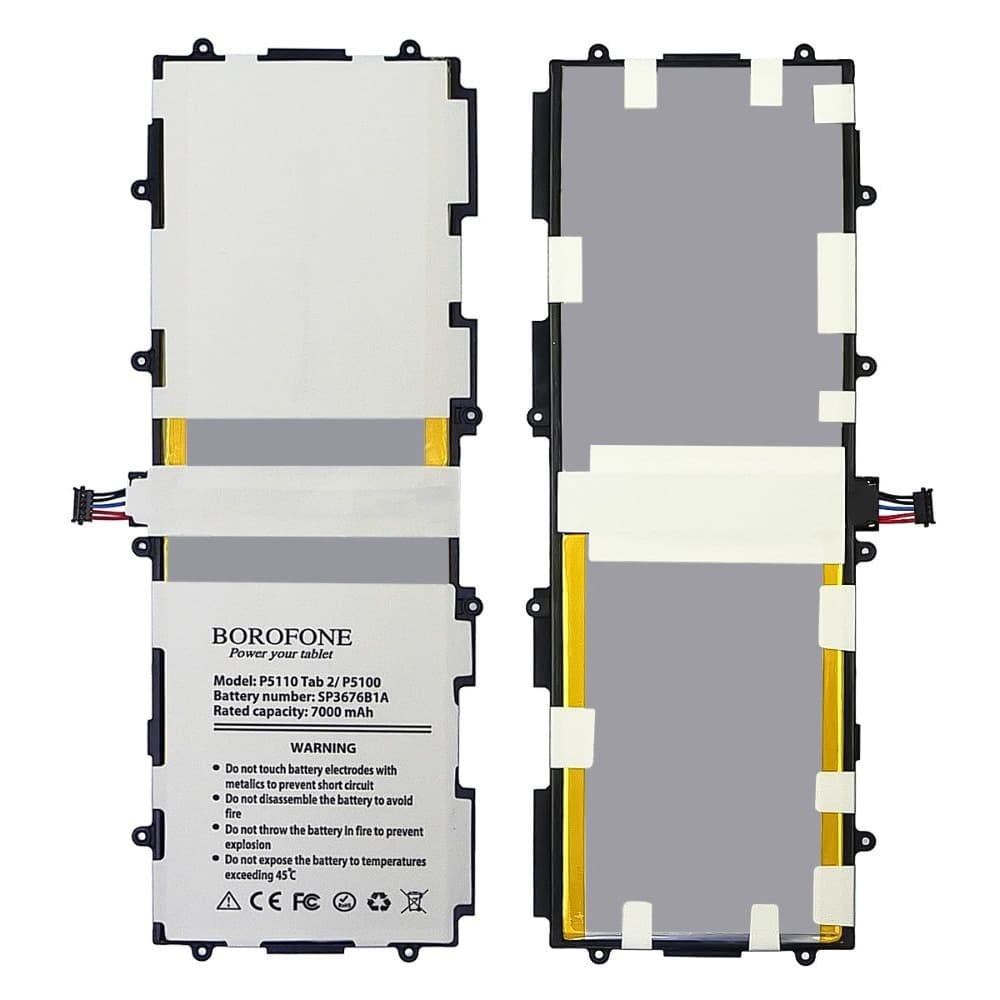 Акумулятор для Samsung N8000, P5100, P5110, P7500, P7510 (SP3676B1A), Borofone фото 1