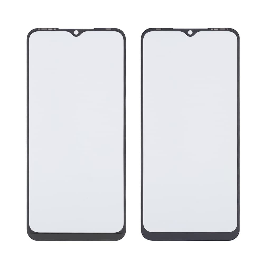 Стекло корпуса для Tecno Spark 8C/ Spark Go 2022 + OCA, цвет черный фото 1