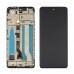 Дисплей для Tecno Spark 10 Pro (KI7), с тачскрином и рамкой, черный, оригинал миниатюра 1