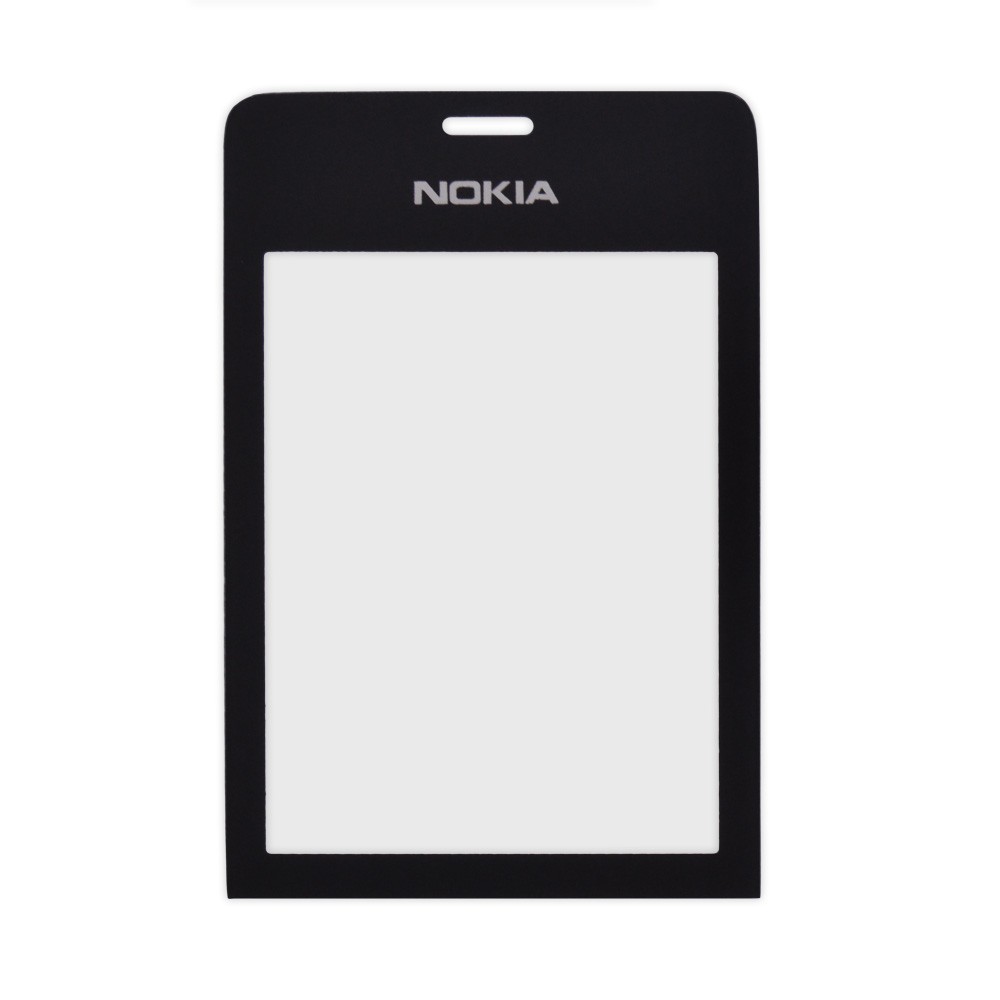 Скло для Nokia 515, колір чорний фото 1