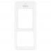 Скло для Nokia 515, колір білий миниатюра 1