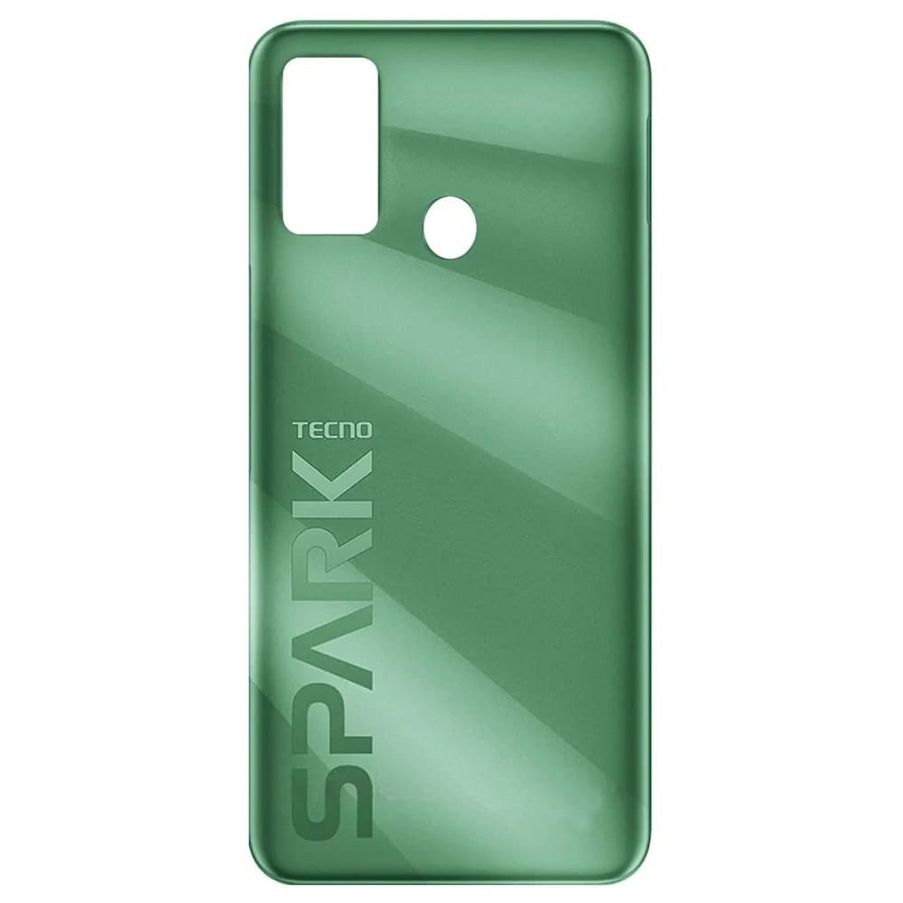 Задняя крышка для Tecno Spark 7 (KF6), цвет зеленый фото 1