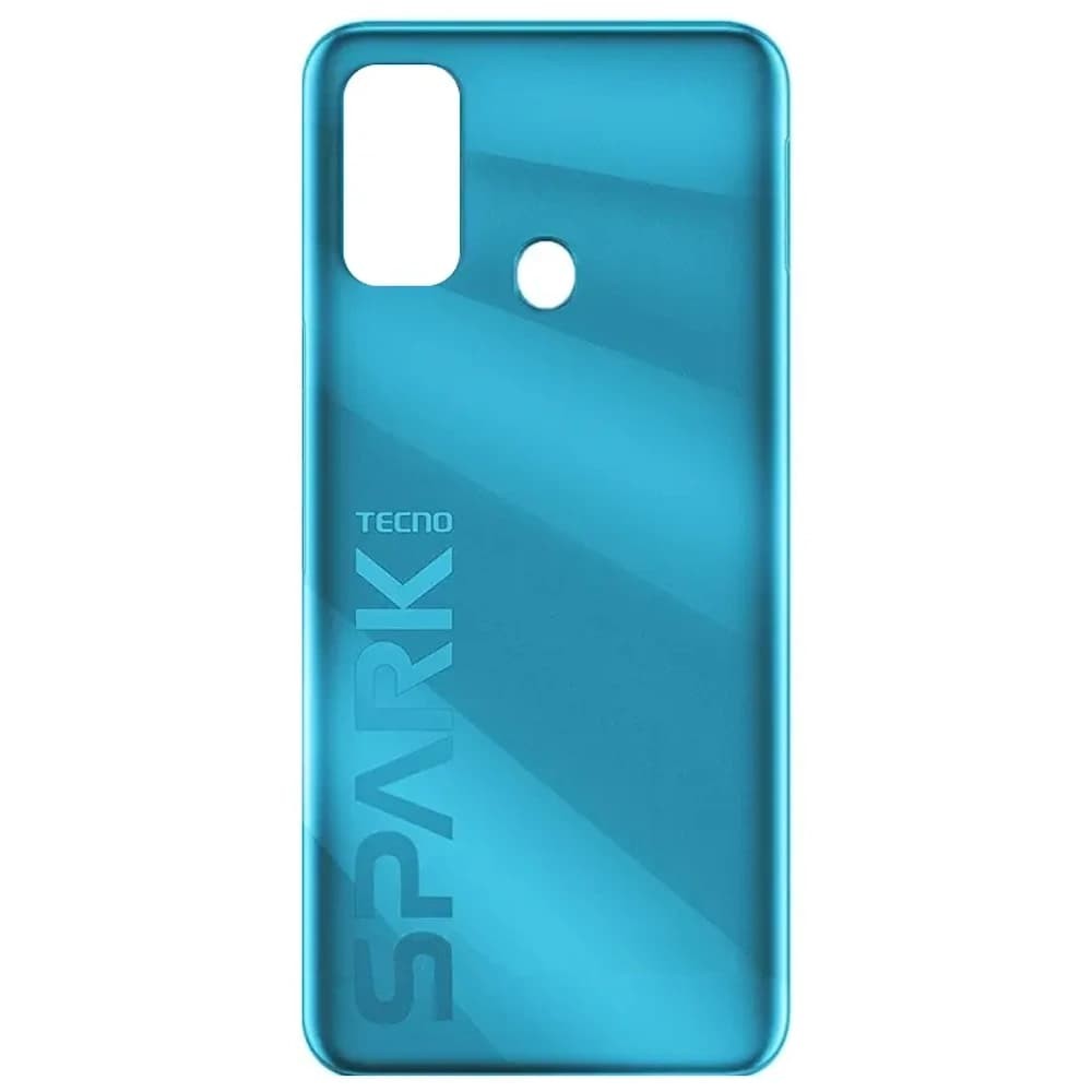 Задняя крышка для Tecno Spark 7 (KF6), цвет синий фото 1
