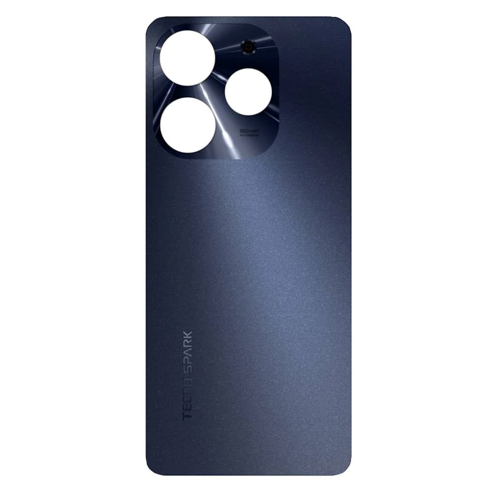 Задняя крышка для Tecno Spark 10 Pro, цвет черный фото 1