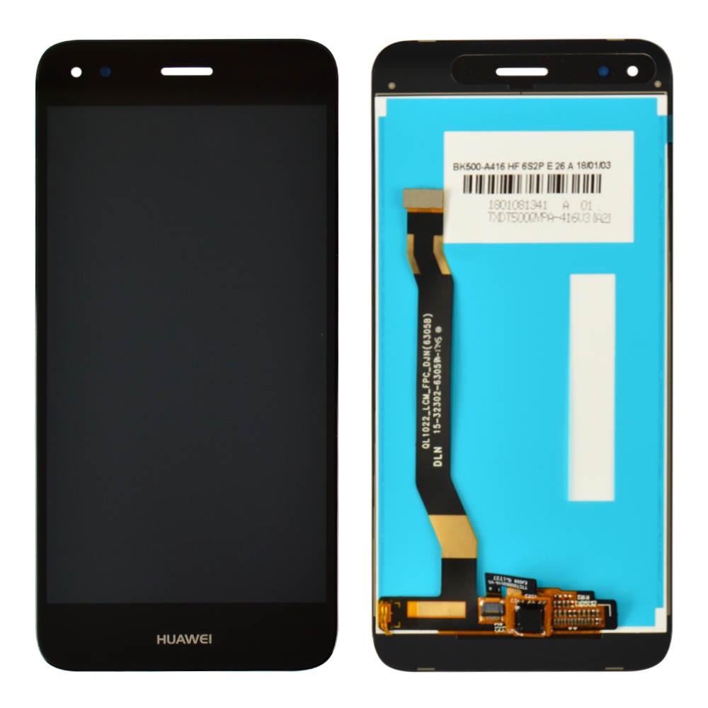 Дисплей для Huawei P9 Lite mini, Y6 Pro 2017, Enjoy 7, Nova Lite (SLA-L02/SLA-L22/SLA-L03) с тачскрином в сборе, цвет черный, Orig PRC фото 1