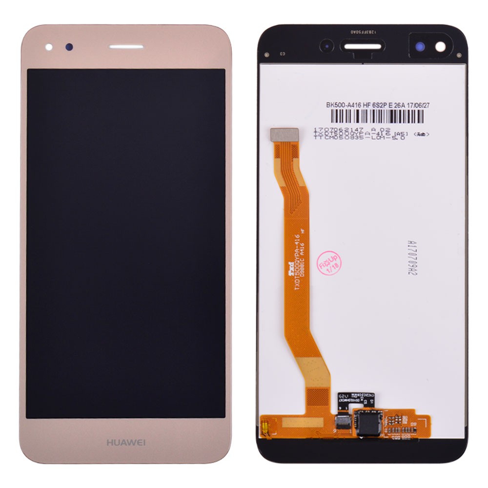 Дисплей Huawei Y6 Pro, Huawei Enjoy 7 (2017), P9 Lite mini з тачскрином, колір золотий фото 1