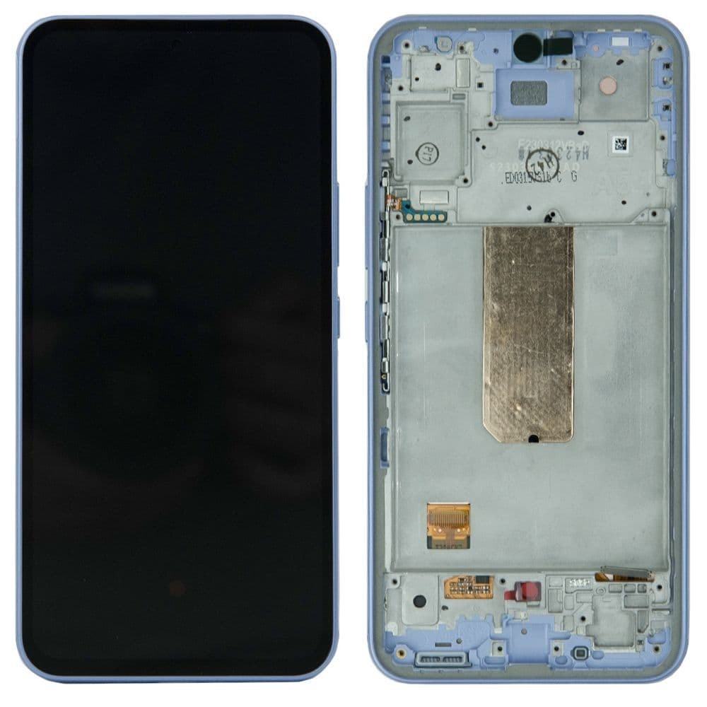 Дисплей для Samsung A546F Galaxy A54 2023 (GH82-31232D), с тачскрином и рамкой в сборе, цвет фиолетовый, сервисный оригинал фото 1