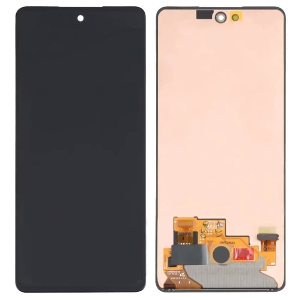 Дисплей для Samsung A546F Galaxy A54 2023, з тачскріном, чорний, OLED фото 1