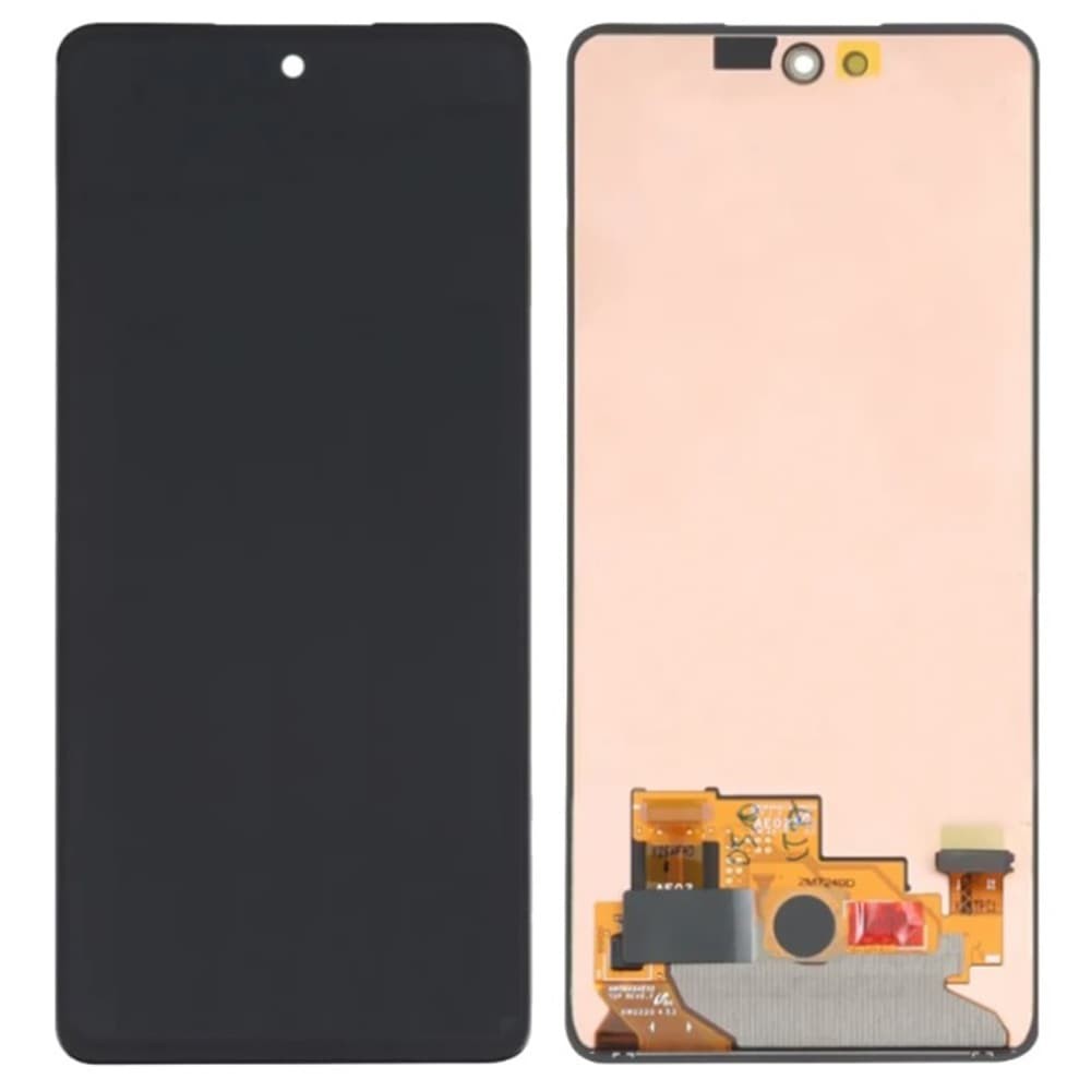 Дисплей для Samsung A546F Galaxy A54 2023, с тачскрином в сборе, цвет черный, OLED small LCD фото 1