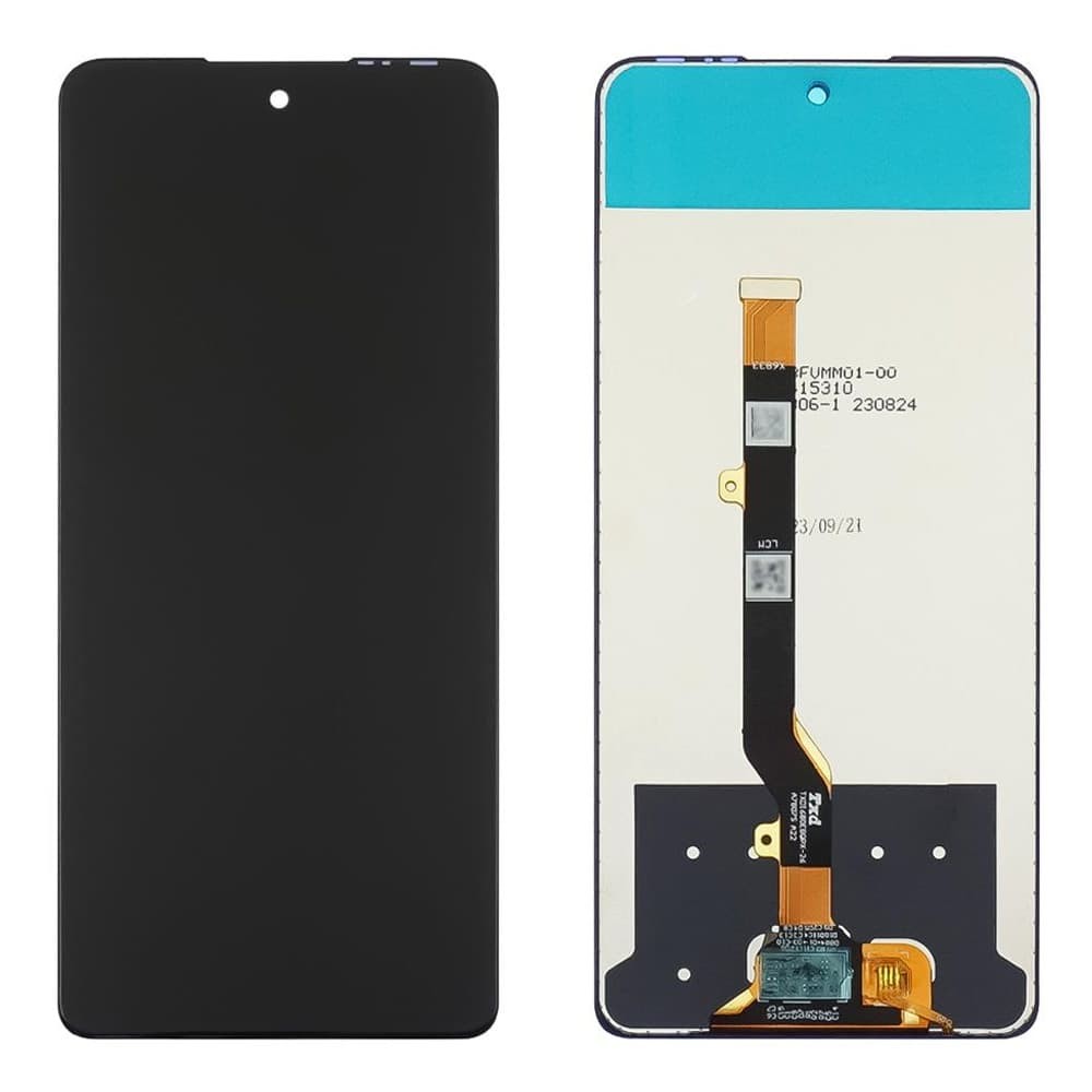 Дисплей для Infinix Hot 30 (X6831), с тачскрином в сборе, цвет черный фото 1