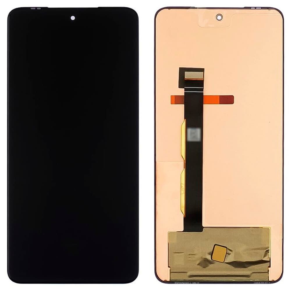 Дисплей для Motorola Moto G84 XT2347, с тачскрином в сборе, цвет черный, OLED фото 1