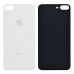 Задняя крышка для iPhone 8 Plus, цвет серебро, с большим отверстием под камеру миниатюра 1