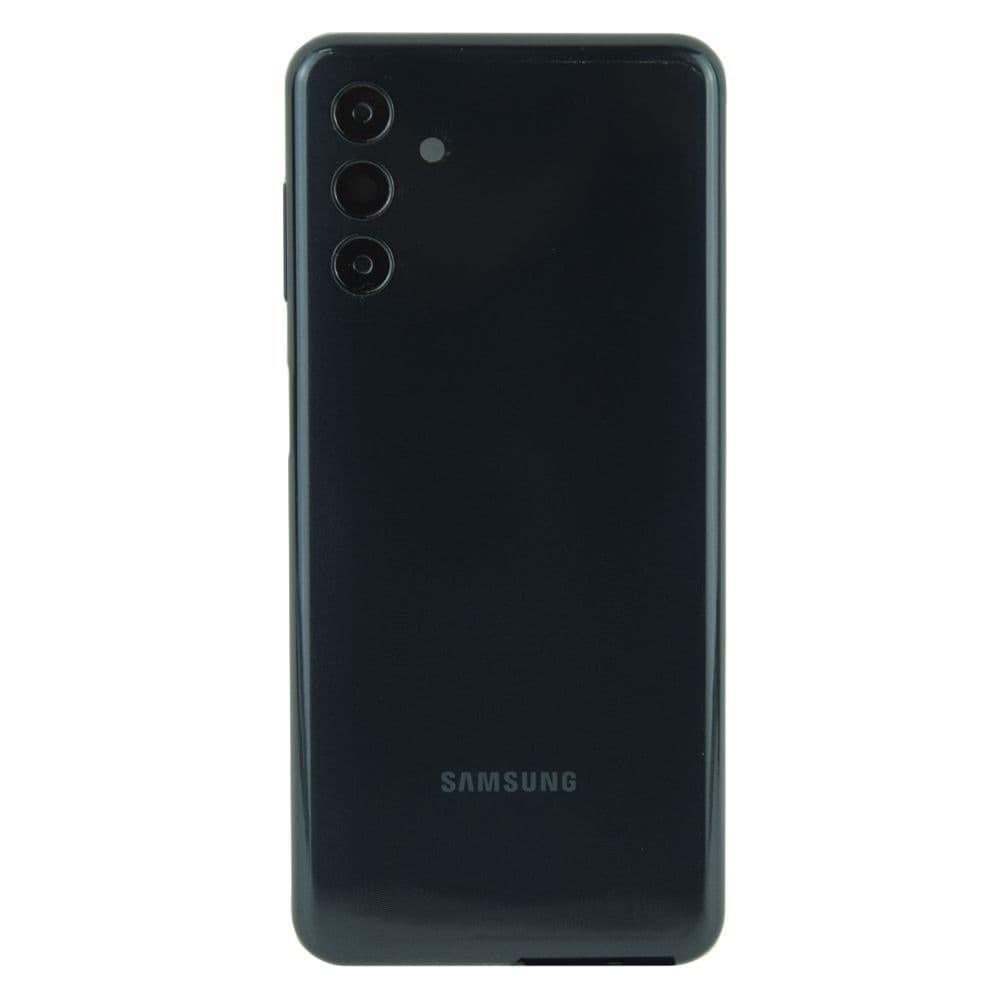 Задняя крышка для Samsung Galaxy A04s A047F, со стеклом камеры, цвет черный фото 1