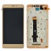 Дисплей для Xiaomi Redmi Note 3, Note 3 Pro с тачскрином и рамкой в сборе, 147мм, цвет золотой миниатюра 1