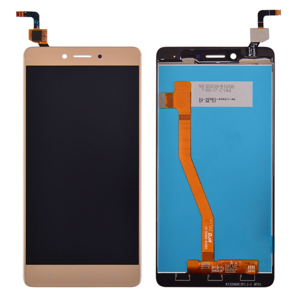 Дисплей Lenovo K6 Note (K53a48) з тачскрином у зборі, колір золотий фото 1