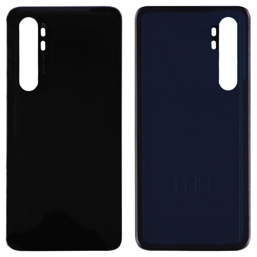 Задняя крышка для Xiaomi Mi Note 10 Lite, цвет черный фото 1