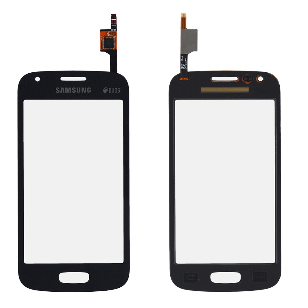 Тачскрин Samsung S7272, S7270, цвет черный, маленькая микросхема фото 1