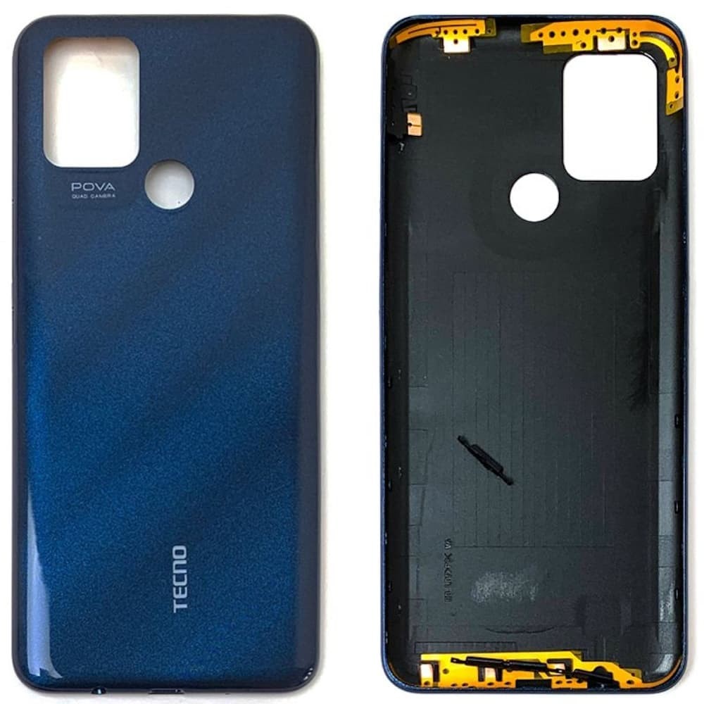 Задня кришка для Tecno Pova (LD7), колір синій фото 1