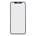 Скло для iPhone X/XS, колір чорний миниатюра 1