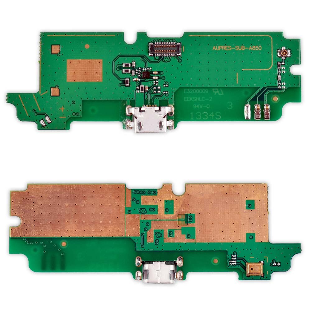 Роз'єм зарядки Lenovo A850 з нижньою платою фото 1