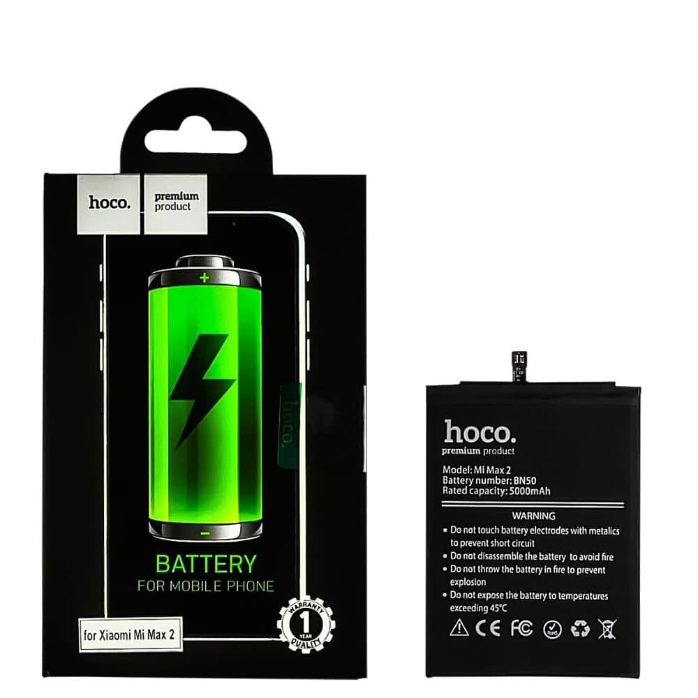 Акумулятор BN50 для Xiaomi Mi Max 2, HOCO, 5200mAh фото 1