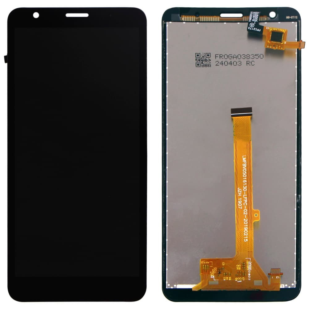 Дисплей для ZTE Blade L9, с тачскрином в сборе, цвет черный, уценка фото 1