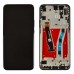 Дисплей для Huawei P Smart Z з тачскрином та рамкою в зборі, колір чорний, оригінал миниатюра 1