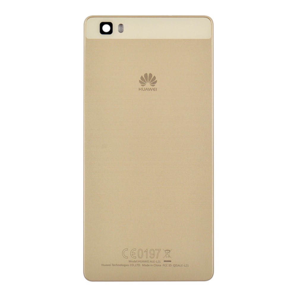 Задня кришка Huawei P8 LITE (ALE L21, L20, L22), колір золотий фото 1
