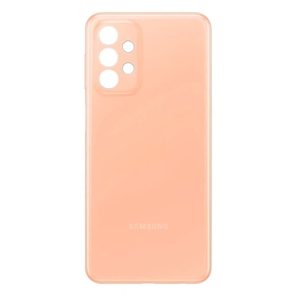 Задня кришка для Samsung A235F Galaxy A23 2022, колір помаранчевий фото 1
