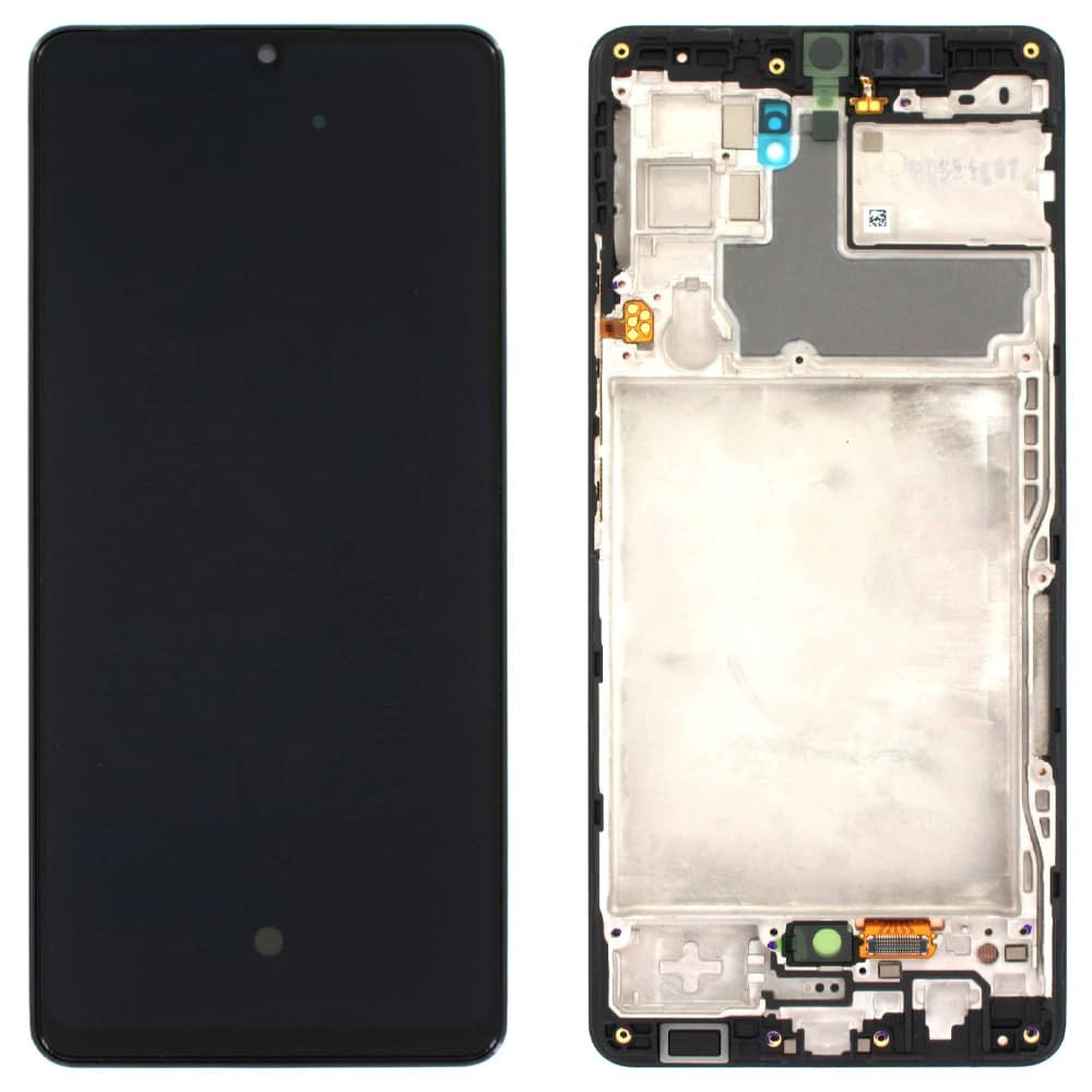 Дисплей Samsung A426F / DS Galaxy А42 2021 з тачскрином і рамкою в зборі, колір чорний, сервісний оригінал фото 1