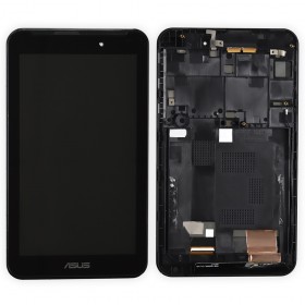 Дисплей Asus ME170, ME170с, FE170CG (K012, K017, K01A) MeMO Pad 7 с тачскрином, уценка,  цвет черный, с рамкой