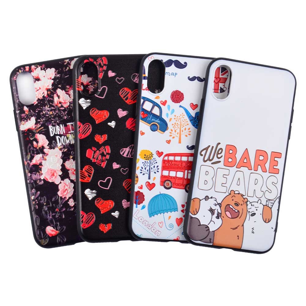 Silicon Case iPhone X (5.8) with a picture фото 3 фото 3