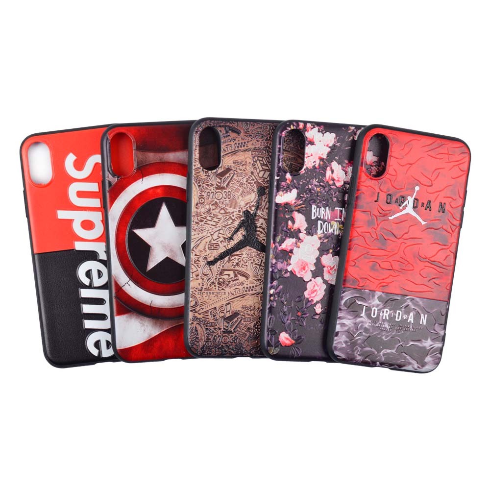 Silicon Case iPhone X (5.8) with a picture фото 5 фото 5
