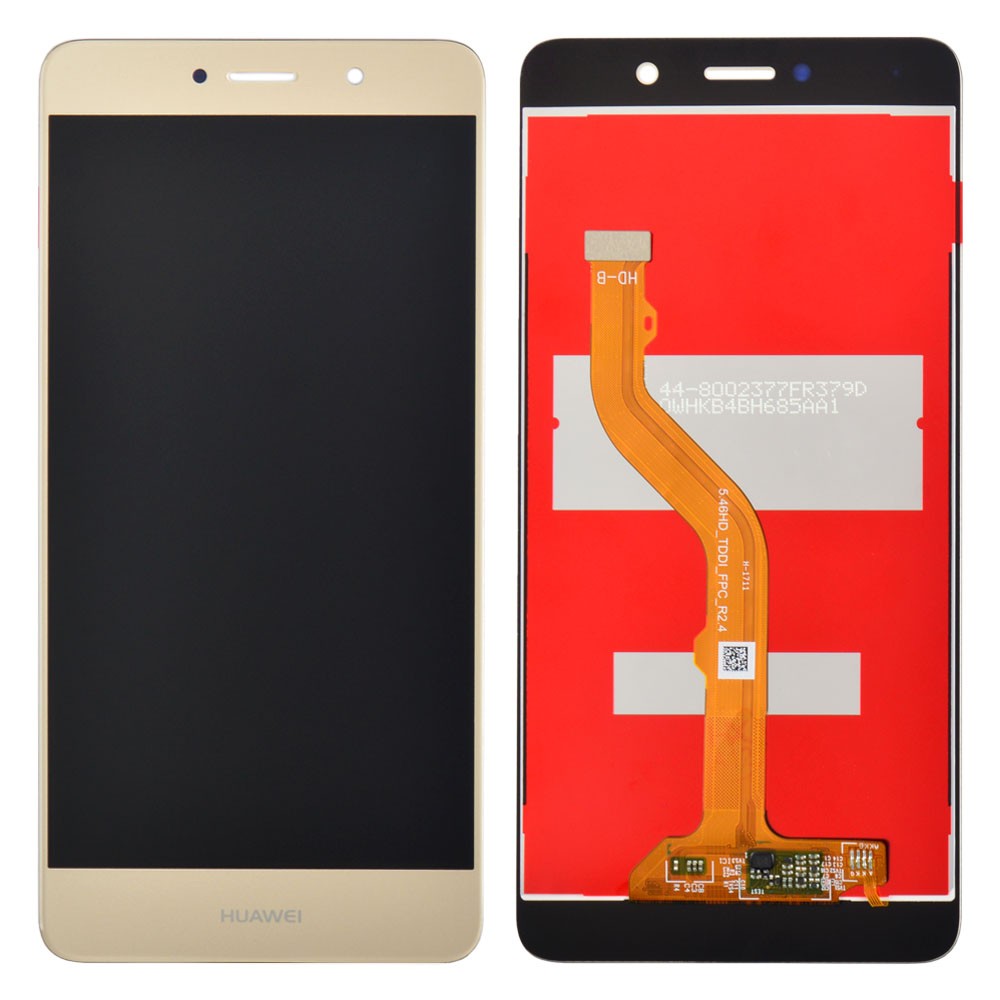 Дисплей Huawei Y7/Y7 Prime/Nova Lite Plus/Enjoy 7 Plus з тачскрином у зборі, колір золотий, уцінка фото 1