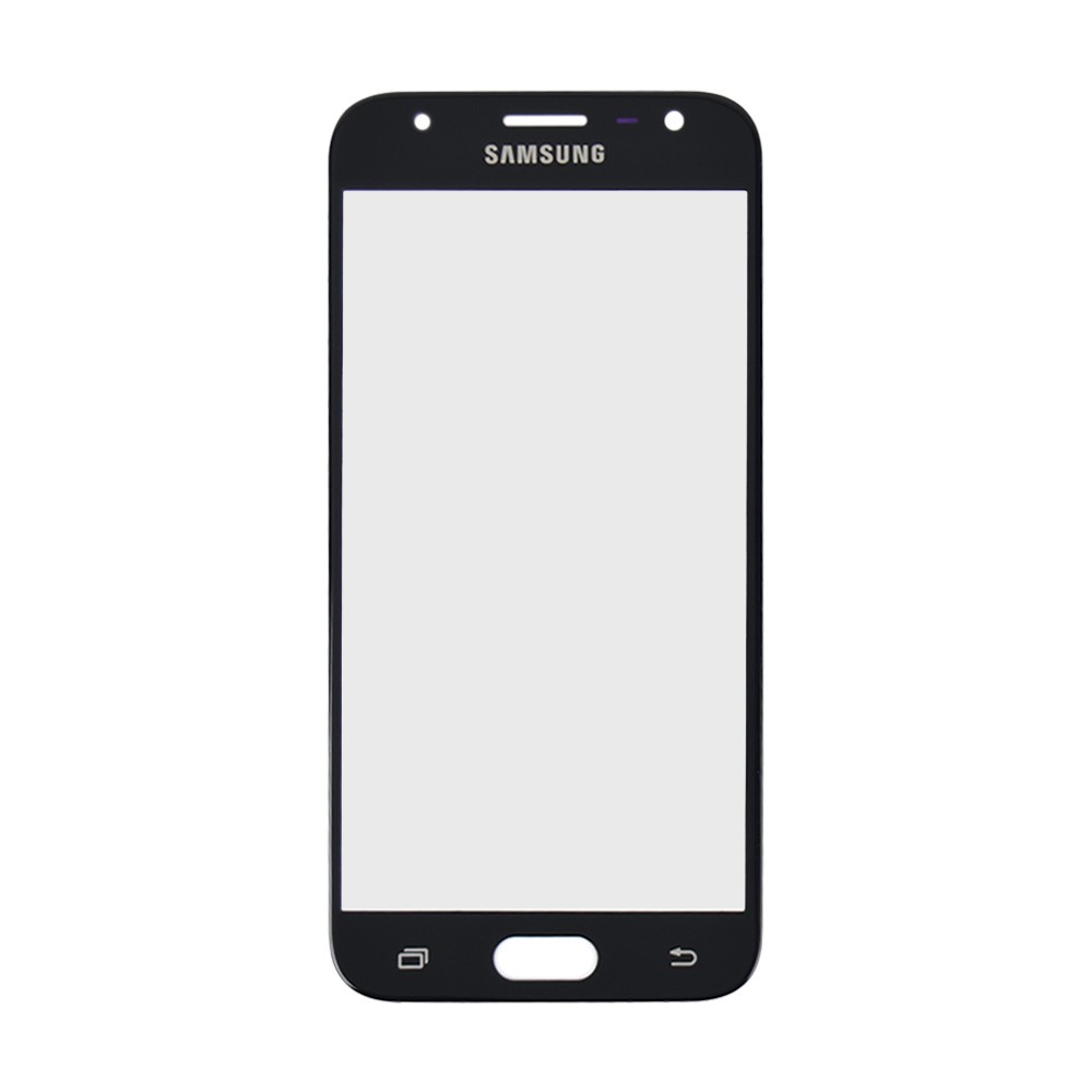 Скло для Samsung J327 Galaxy J3 (2017), колір чорний фото 1
