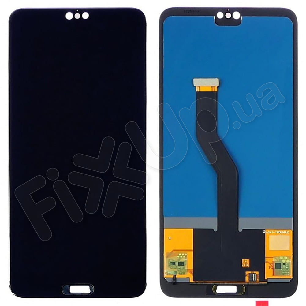 LCD Huawei P20 Pro CLT-L29 + Touchscreen (black) IPS фото 1 Дисплей для Huawei P20 Pro CLT-L29 з тачскрином у зборі, колір чорний, IPS фото 1