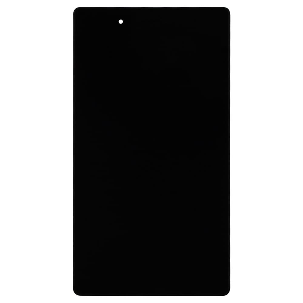 Дисплей для Lenovo Tab 7304L (ZA310064UA), с тачскрином и рамкой в сборе, цвет черный фото 1