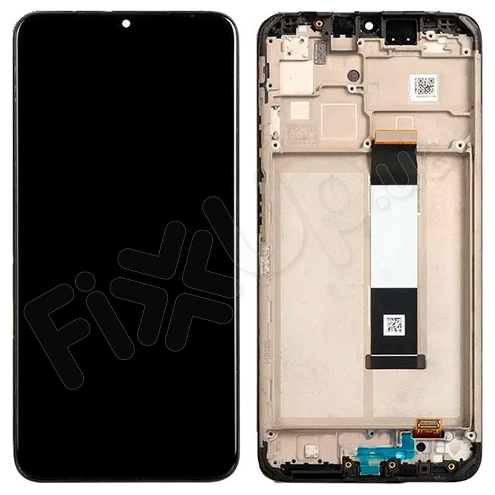 LCD Xiaomi Redmi 9T/Poco M3 + Touchscreen with Frame (black) фото 1 Дисплей для Xiaomi Redmi 9T, Poco M3 з тачскрином та рамкою в зборі, колір чорний фото 1