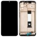 Дисплей для Xiaomi Redmi 9T, Poco M3 с тачскрином и рамкой, черный, оригинал миниатюра 1