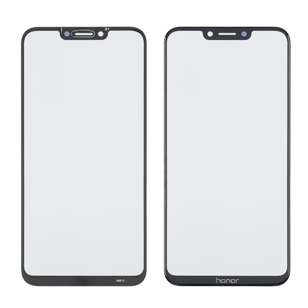 Стекло корпуса для Huawei Honor Play + OCA, цвет черный фото 1