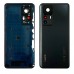 Задняя крышка для Xiaomi 12T/ 12T Pro, со стеклом камеры, цвет черный миниатюра 1